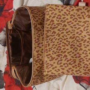 Makeup bag and small carry along w you case